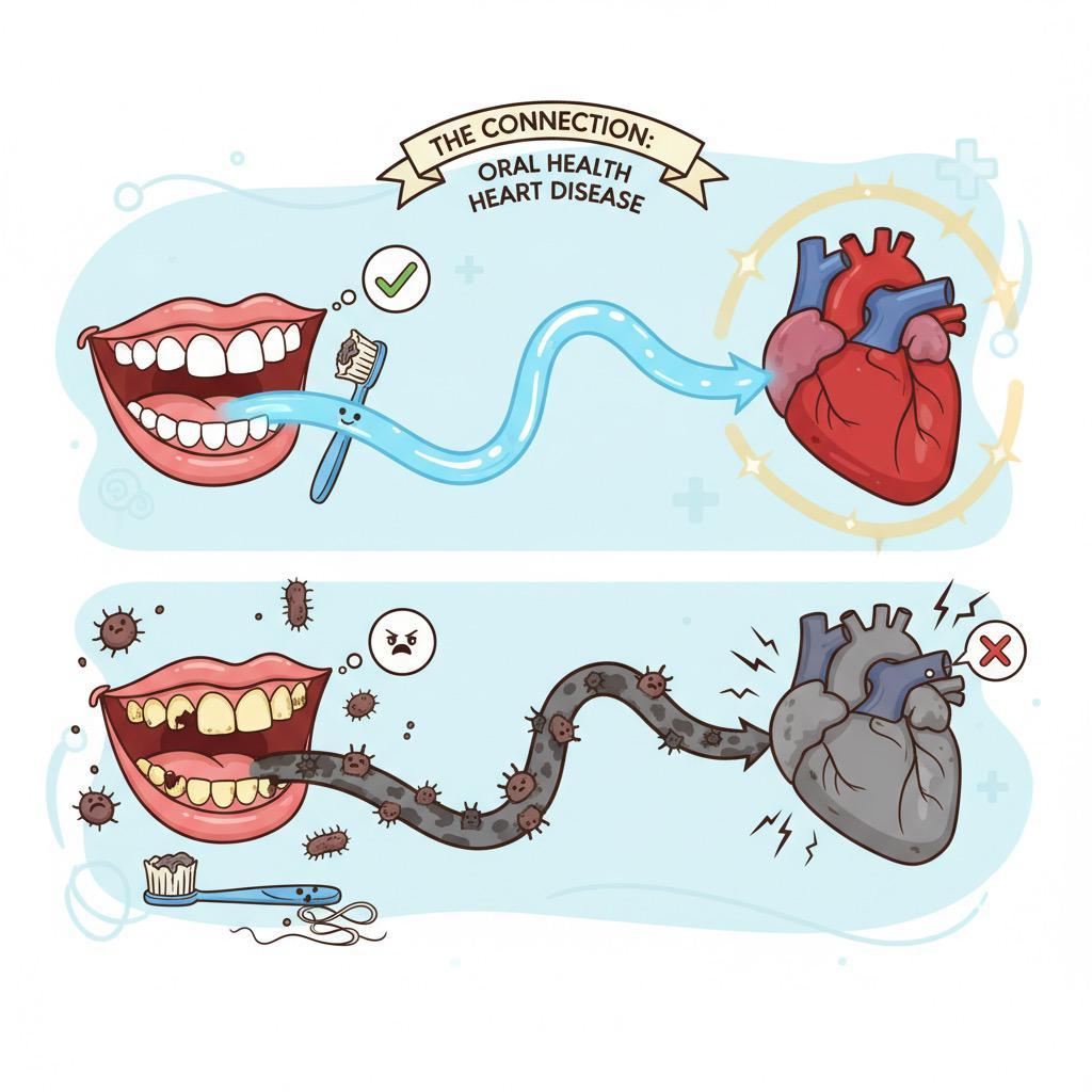 The Heart-Mouth Connection: How Oral Health Affects Your Cardiovascular System